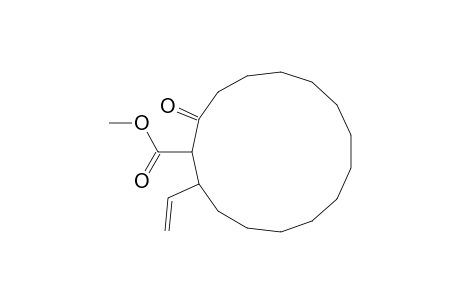 Methyl 2-oxo-15-vinylcyclopentadecanecarboxylate