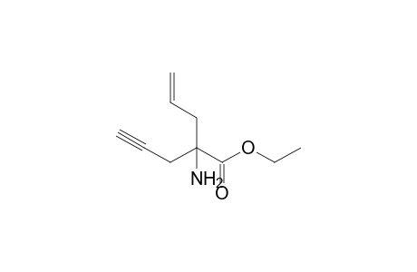 Ethyl 2-allyl-2-propargylglycinate