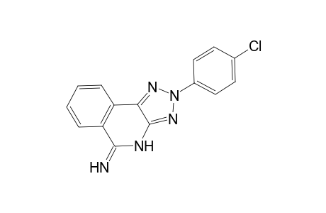 2-(4-Chlorophenyl)-2H-[1,2,3]triazolo[4,5-c]isoquinolin-5(4H)-imine