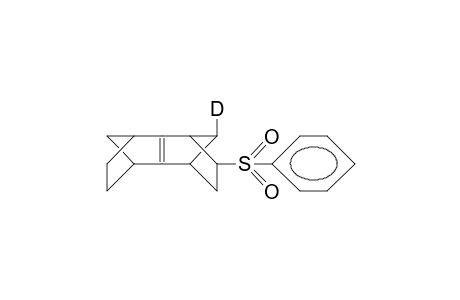 endo-11-Deuterio-exo-9-phenylsulfonyl-syn-tetracyclo(6.2.1.1/3,6/.0/2,7/)dodec-2(7)-ene