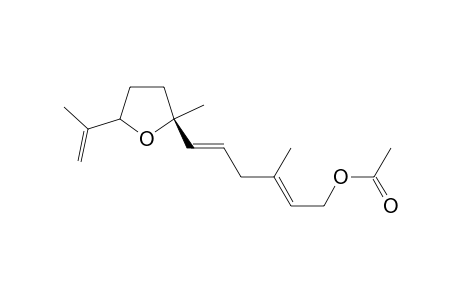 (S,E,E)-3,7,11-Trimethyl-7,10-epoxydodeca-2,5,11-trien-1-yl acetate