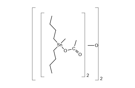 1,3-diacetoxy-1,1,3,3-tetrabutyldistannoxane, dimer