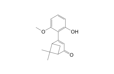4-(2-Methoxy-6-hydroxyphenyl)-6,6-dimethylbicyclo[3.1.1]hept-3-en-2-one