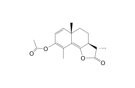 7-A-H,11-B-H-EUDESMA-1,3,5-TRIEN-12,6-A-OLIDE,3-ACETOXY