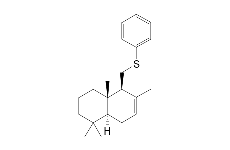 11-Benzenesulfanyl-drim-7-ene