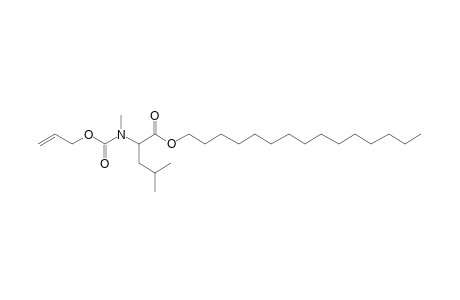 L-Leucine, N-allyloxycarbonyl-N-methyl-, pentadecyl ester