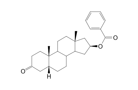 3-Oxo-5.beta.-androstan-16.beta.-yl benzoate