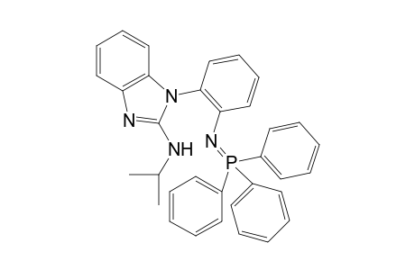 2-Isopropylamino-1-[(N-(triphenylphosphoryl)imino)phenyl]benzimidazole