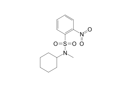 N-Cyclohexyl-N-methyl-2-nitrobenzenesulfonamide