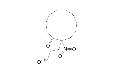 3-(1'-NITRO-2'-OXO-CYCLOUNDECYL)-PROPANAL