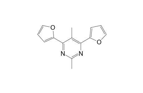 2,5-Dimethyl-4,6-bis(2-furyl)pyrimidine