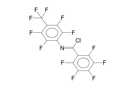 N-(4-TRIFLUOROMETHYLPERFLUOROPHENYL)CARBONIMIDOYL(PENTAFLUOROPHENYL)CHLORIDE