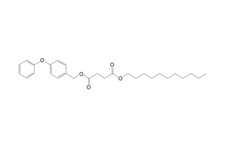 Succinic acid, 4-phenoxybenzyl undecyl ester