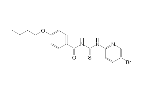 N-(5-bromo-2-pyridinyl)-N'-(4-butoxybenzoyl)thiourea