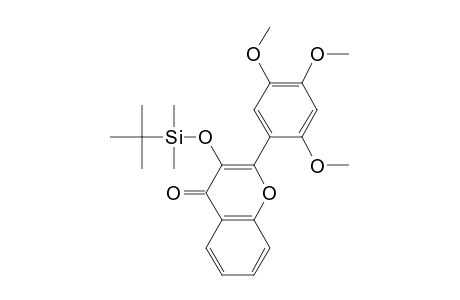 3-(Tert.-butyldimethylsilyl)oxy-2',4',5'-trimethoxyflavone