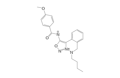 5-BUTYL-5,6-DIHYDRO-1-[(4-METHOXYBENZOYL)-AMINO]-[1.2.3]-OXADIAZOLO-[4.3-A]-PHTHALAZIN-4-IUM-INNER-SALT