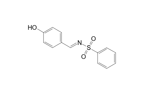(E)-N-(4-hydroxybenzylidene)benzenesulfonamide
