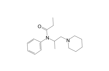Propanamide, N-[1-methyl-2-(1-piperidinyl)ethyl]-N-phenyl-