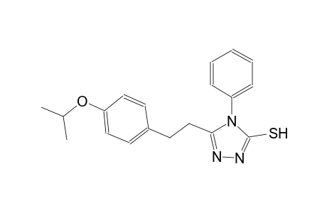 5-[2-(4-isopropoxyphenyl)ethyl]-4-phenyl-4H-1,2,4-triazole-3-thiol