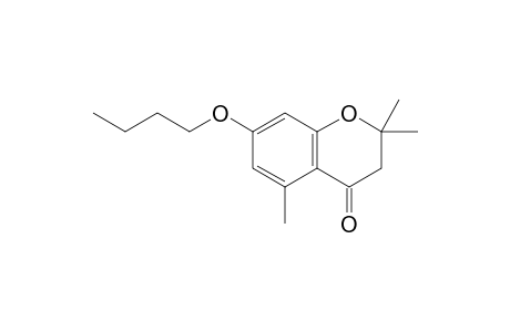 7-(Butoxy)-2,2,5-trimethyl-4-chromanone