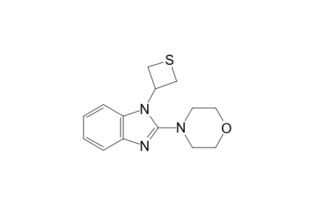 1H-1,3-Benzimidazole, 2-(4-morpholinyl)-1-(3-thietanyl)-