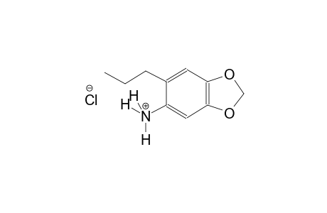 1,3-benzodioxol-5-aminium, 6-propyl-, chloride