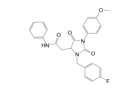 4-imidazolidineacetamide, 3-[(4-fluorophenyl)methyl]-1-(4-methoxyphenyl)-2,5-dioxo-N-phenyl-
