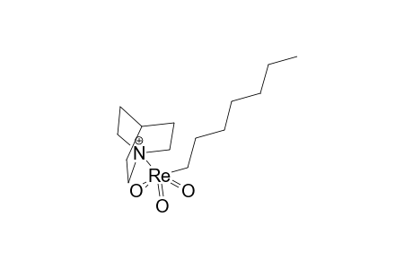 Quinuclidine (n-heptyl)-trioxorhenium (VII)