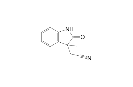 2-(2-keto-3-methyl-indolin-3-yl)acetonitrile