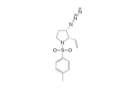 (2S,3S)-3-azido-1-(p-tolylsulfonyl)-2-vinyl-pyrrolidine