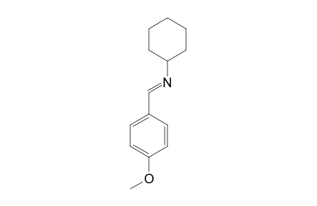 N-4-METHOXY-BENZYLIDENE-CYCLOHEXYLAMINE