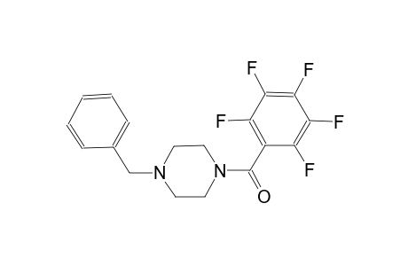 1-benzyl-4-(2,3,4,5,6-pentafluorobenzoyl)piperazine