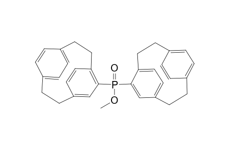 (meso)-bis( [2.2]Paracyclophan-4'-yl)phosphinic acid - methyl ester