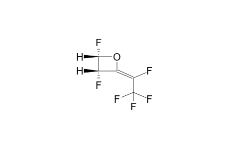 (Z)-TETRAFLUOROETHYLIDENE-CIS-3,4-DIFLUOROOXETANE