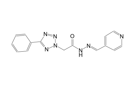 2H-tetrazole-2-acetic acid, 5-phenyl-, 2-[(E)-4-pyridinylmethylidene]hydrazide