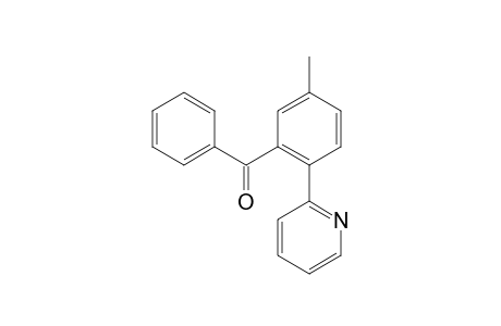 [5-Methyl-2-(pyridin-2-yl)phenyl](phenyl)methanone