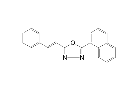 1,3,4-Oxadiazole, 2-(1-naphthyl)-5-(2-phenylethenyl)-