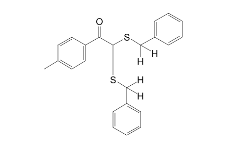 p-tolylglyoxal, 1-(dibenzyl mercaptal)