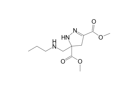 3,5-Dimethoxycarbonyl-5-(propylamino)methyl-2-pyrazoline