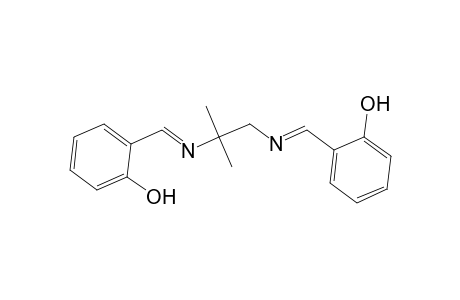 Phenol, 2,2'-[(1,1-dimethyl-1,2-ethanediyl)bis(nitrilomethylidyne)]bis-