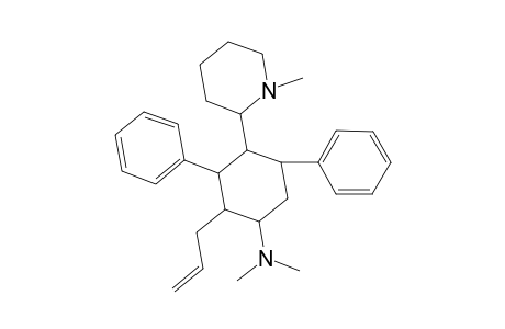 Piperidine, 2-[3-allyl-4-(dimethylamino)-2,6-diphenylcyclohexyl]-1-methyl-