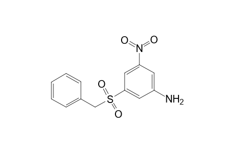 Benzenamine, 3-nitro-5-[(phenylmethyl)sulfonyl]-