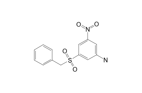 Benzenamine, 3-nitro-5-[(phenylmethyl)sulfonyl]-