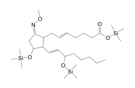 (E)-7-[(5Z)-5-methoxyimino-3-trimethylsilyloxy-2-[(E)-3-trimethylsilyloxyoct-1-enyl]cyclopentyl]-5-heptenoic acid trimethylsilyl ester