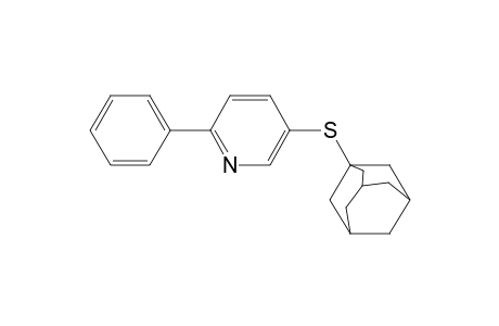 5-(1-adamantylsulfanyl)-2-phenyl-pyridine