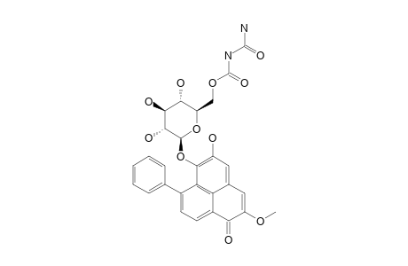 6-O-[(6''-O-ALLOPHANYL)-BETA-D-GLUCOPYRANOSYL]-5-HYDROXY-2-METHOXY-7-PHENYLPHENALEN-1-ONE