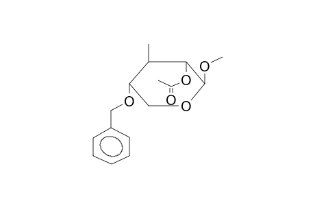 METHYL-3-DEOXY-3-C-METHYL-2-O-ACETYL-4-O-BENZYL-BETA-L-XYLOPYRANOSIDE