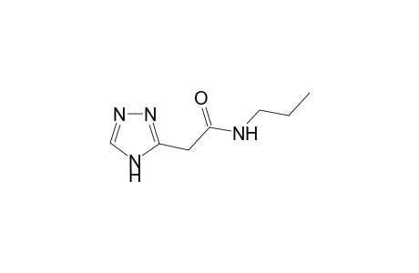 Acetamide, n-propyl-2-(4H-[1,2,4]triazol-3-yl)-