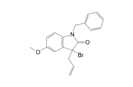 3-Allyl-1-benzyl-3-bromo-5-methoxyindolin-2-one