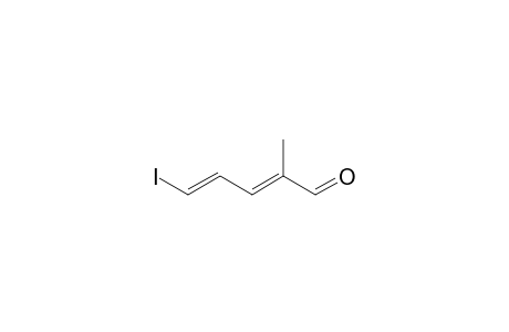 (2E,4E)-5-Iodo-2-methylpenta-2,4-dien-1-al